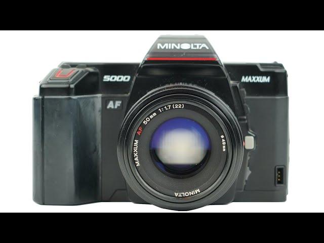 How to Use a Minolta Maxxum 5000 35mm Film Camera