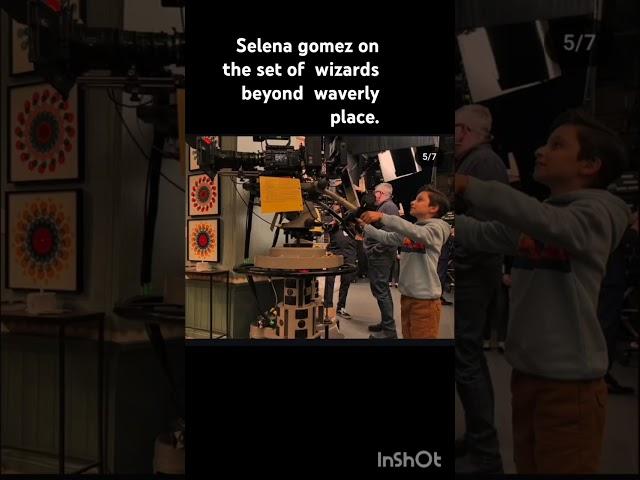 Selena Gomez  on the set of  wizards beyond waverly place!#selenagomez #fans #show #disney