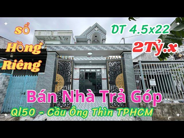 Bán Nhà Trả Góp Gần TPHCM - Bán Giá Đầu Tư Nên Rẻ Hơn Khu Vực - Đường Ô Tô Đến Nhà Dân Cư Đông