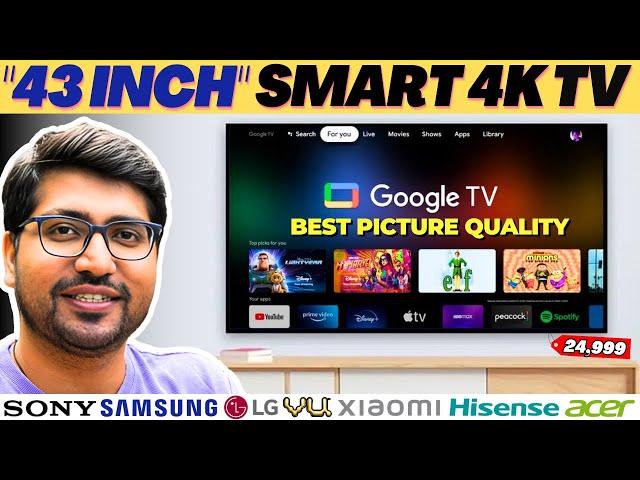 [2025]BEST 43 INCH 4K TV 2025Best LED TV 43 INCH IN INDIA 2025BEST TV UNDER 30000