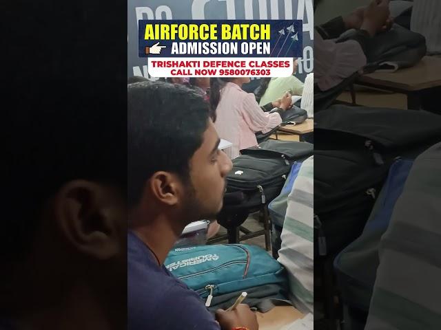 Airforce Batch | Admission Open | Call - 9580076303 | Trishakti Defence Classes #airforce #newbatch