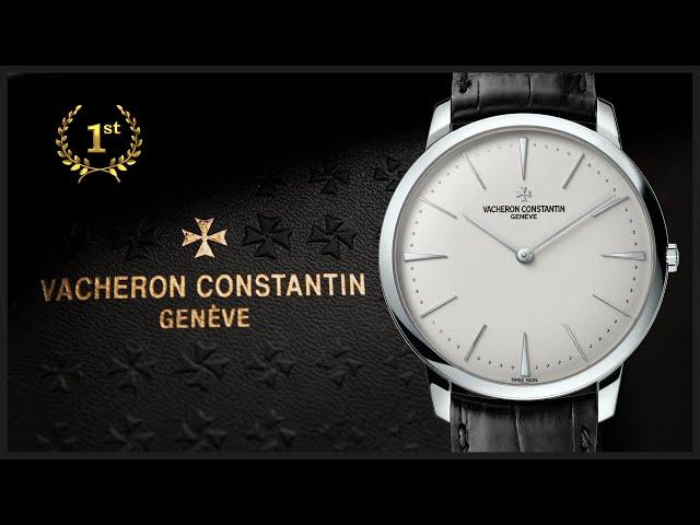 Часы Vacheron Constantin Patrimony в корпусе из белого золота! Полный обзор!