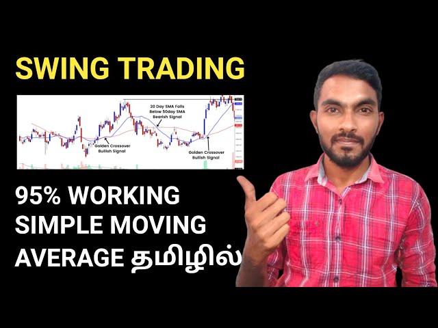 Simple Moving Average Trading Strategy for Swing Trading in Tamil | Swing Trading Strategy