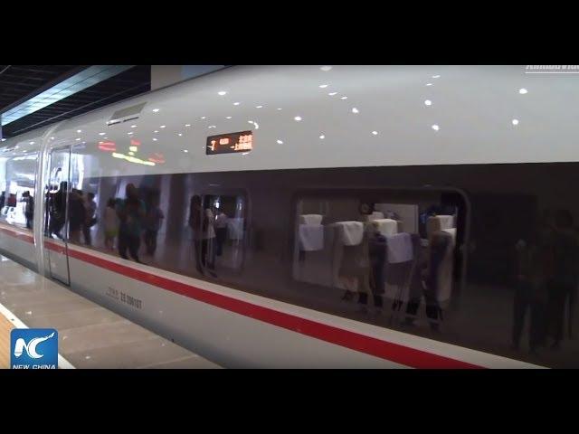 China's new bullet trains launched on Beijing-Shanghai high-speed rail