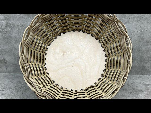 Мастер класс по плетению корзины из экоротанга на основе.