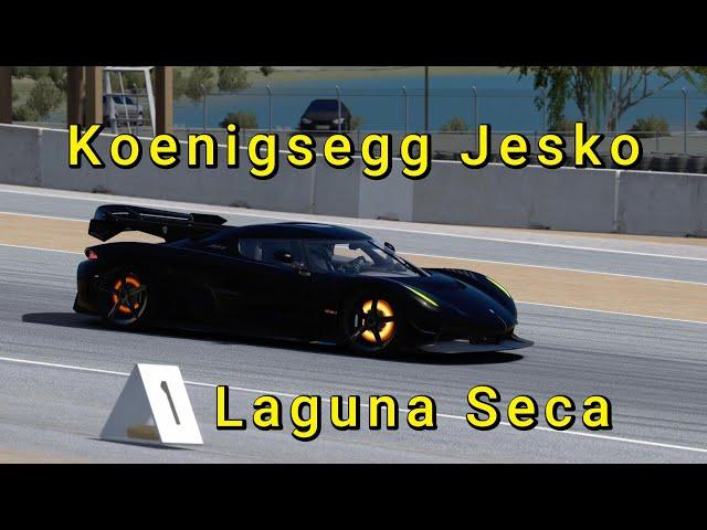 Koenigsegg Jesko - Laguna Seca - Assetto Corsa