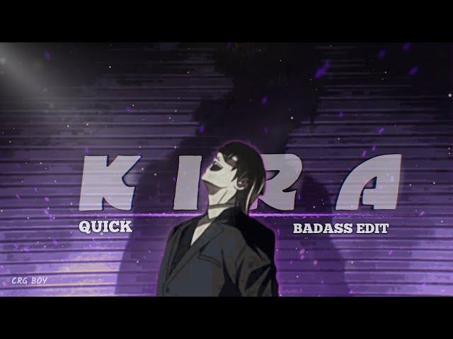 Death Note - Kira - Edit  [Edit/AMV]! | Very Quick.