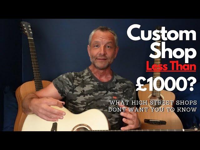 FOUR Custom Shop, All Solid Wood, Hand Made Acoustic Guitars From Europe Under £1000 (Believe me!)