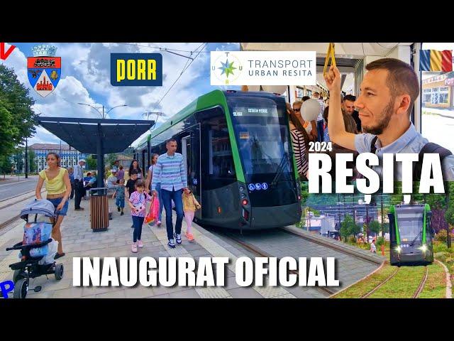 Historic moment: Trams with passengers in Resita after 13 years of closure