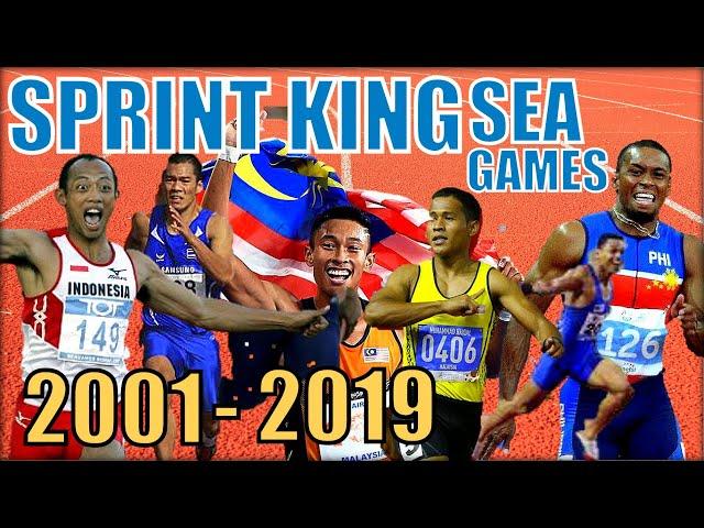 Sprint King 100M SEA Games 2001 - 2019 | Raja Pecut 100M Sukan SEA 2001 - 2019 | Southeast Asia