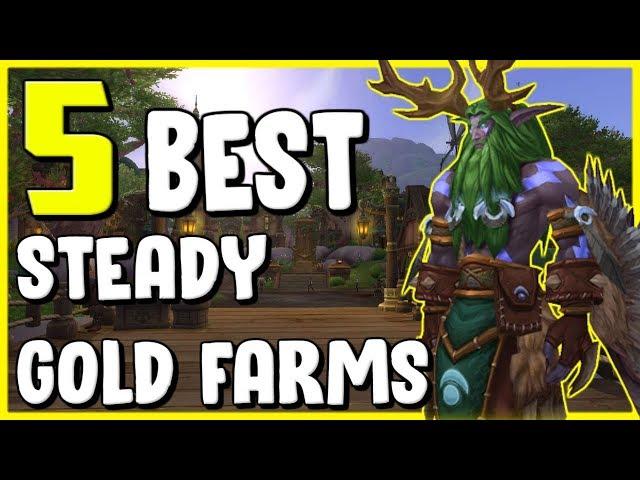 5 Best Steady Gold Farms In WoW BFA 8.2 - Gold Farming, Gold Making