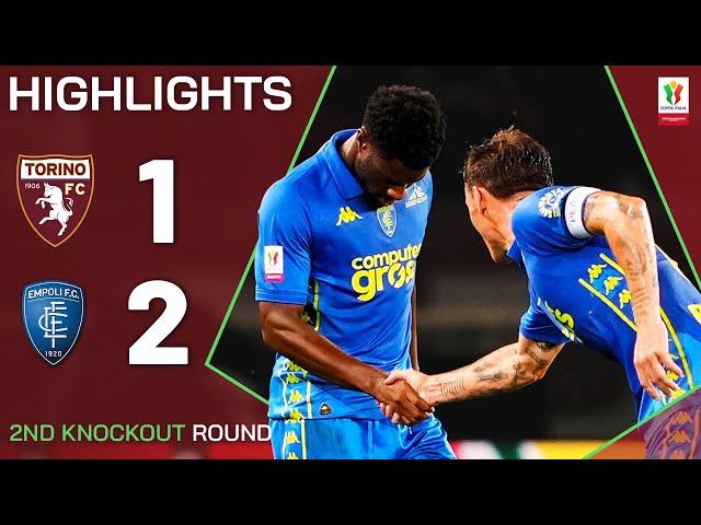 TORINO 1-2 EMPOLI | HIGHLIGHTS | 2nd Knockout Round | Coppa Italia Frecciarossa 2024/25