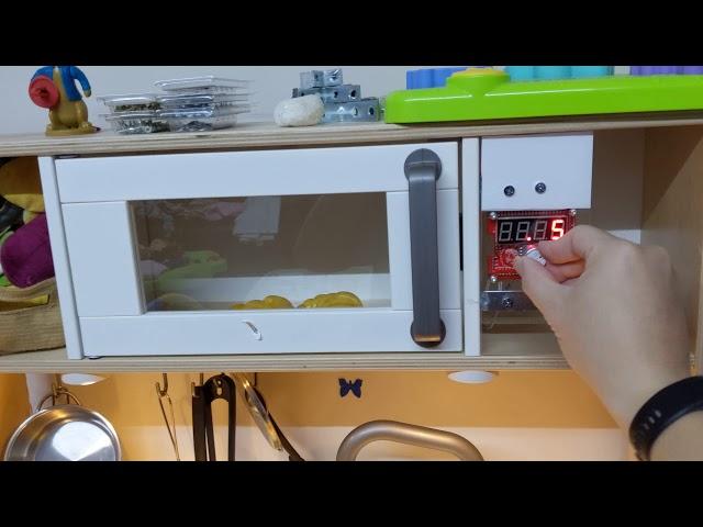 Toy Ikea Kitchen DUKTIG Microwave Controller