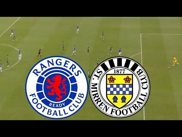 ST. MIRREN 2-1 RANGERS | PREMIERSHIP 2024 - 2025