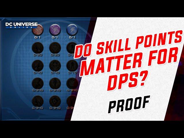 DCUO: Do Skill Points Matter for DPS?