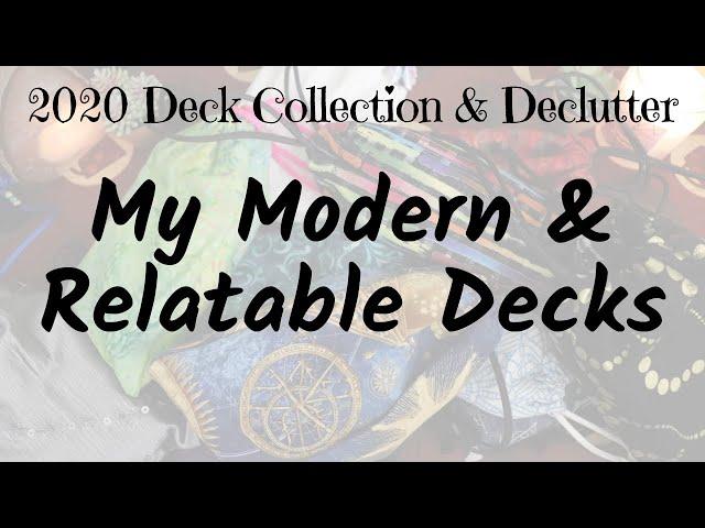 My Modern & Relatable Decks | 2020 Deck Collection & Declutter