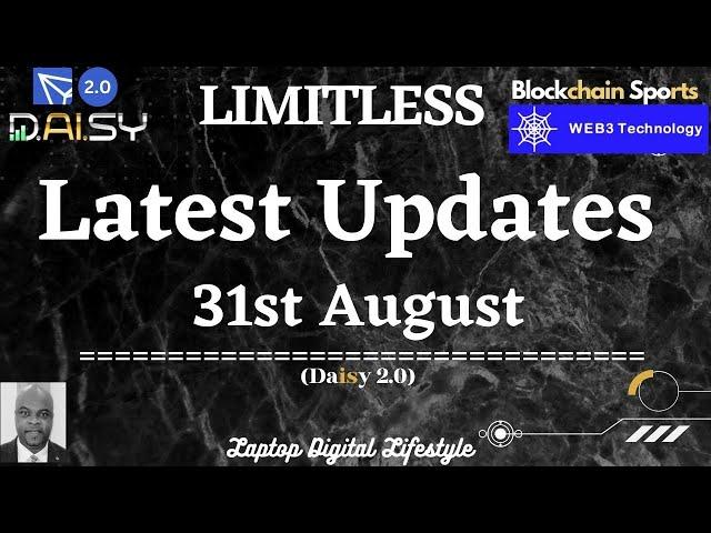 LIMITLESS (Blockchain Sports) - Latest Updates (31st August Global call summary)