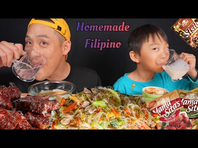 We made Filipino Foods at home- These are some of our favorites!