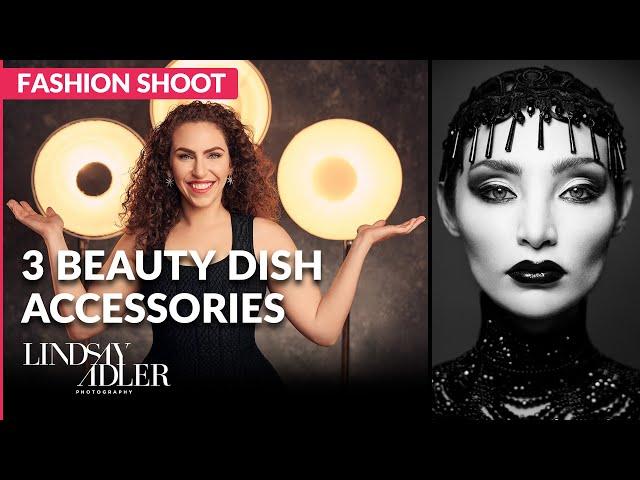 3 Beauty Dish Accessories | Inside Fashion and Beauty Photography with Lindsay Adler