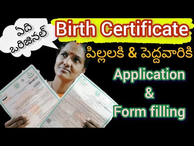 Birth certificate application full details ll బర్త్ సర్టిఫికేట్ అప్లై చేసుకోవడం ఎలా ll Meeseva