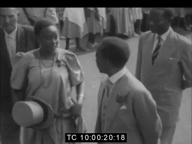 Tom Mboya married Pamela Odede on 20 Jan  1962 at St  Peter Clavier's Church, Nairobi  Here's a clip