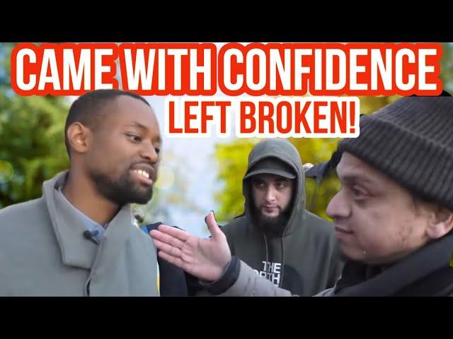 Came with confidence! Mansur Vs Cocky Christian | Speakers Corner | Hyde Park