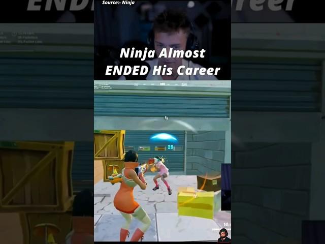 Ninja ALMOST Ended HIS Career After this... #shorts