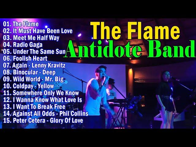 The Flame Best Cover Songs Of Antidote Band | Nonstop Medley Opm Tagalog Songs 2024 | New Collection