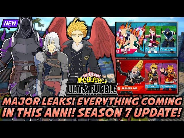 *ITS ALL HERE!* EVERYTHING COMING THIS ANNIVERSARY IN MY HERO ULTRA RUMBLE!