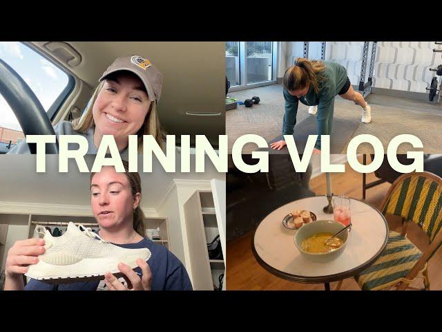 TRAINING VLOG | tempo run, current favorite recipe, workout with my trainer