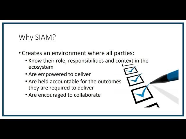 An Introduction to SIAM