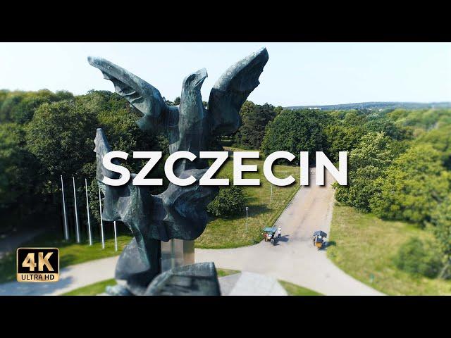 Szczecin from a bird's eye view | Szczecin from a drone | Poland [4k]