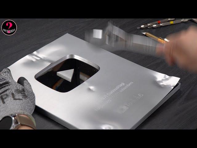 Silver Play Button UNBOXING