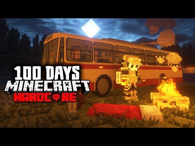 I Survived 100 Days in Evolved Zombie Apocalypse in Hardcore Minecraft