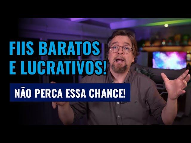 FUNDOS IMOBILIÁRIOS BARATOS E QUE PAGAM ACIMA DA TAXA SELIC