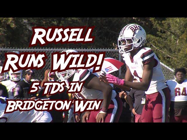 Bridgeton 35 ACIT 21 | West Jersey Football League | Jeremiah Russell 5 TDs for the Bulldogs!