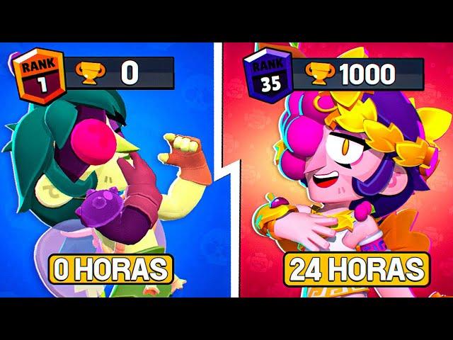 Foram 24 Horas De Noob A 1.000 Troféus Com o Angelo no Brawl Stars