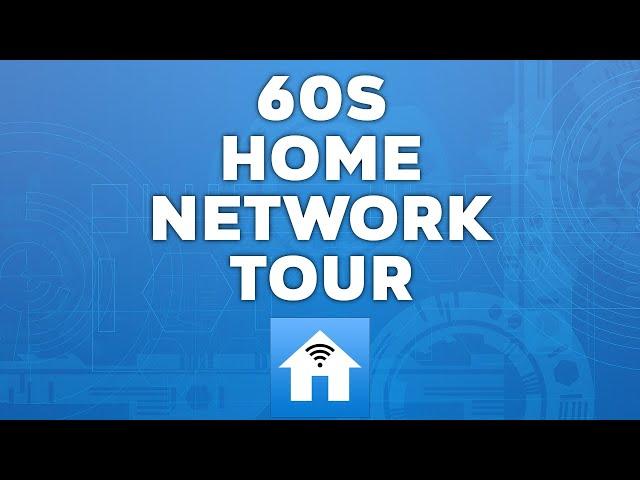 Home Network Tour in 60 Seconds! #shorts