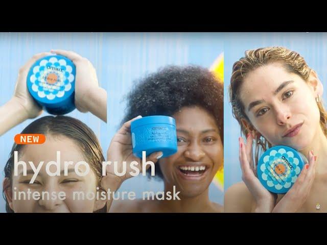 #howto: hydro rush intense moisture mask ​| amika