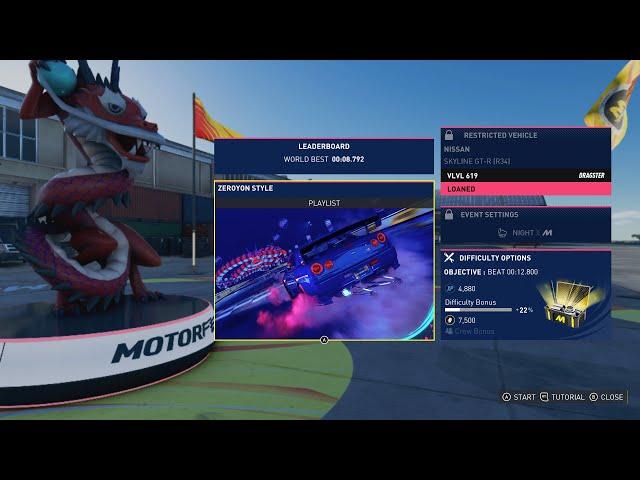 The Crew Motorfest [PC 4K] - Zeroyon Style [3/5 difficulty]