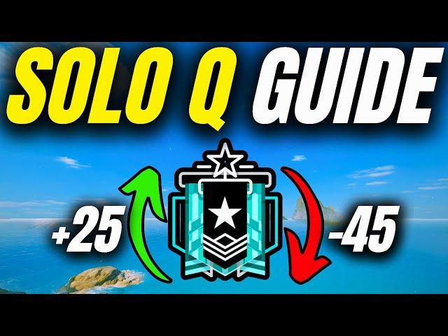 The ULTIMATE SOLO Q Guide in Rainbow Six Siege Y10S1