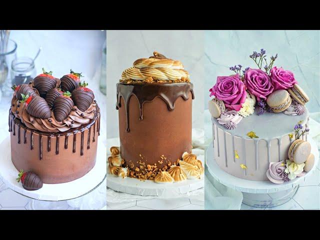 Amazing Drip Cakes - Satisfying Cake Decorating Compilation