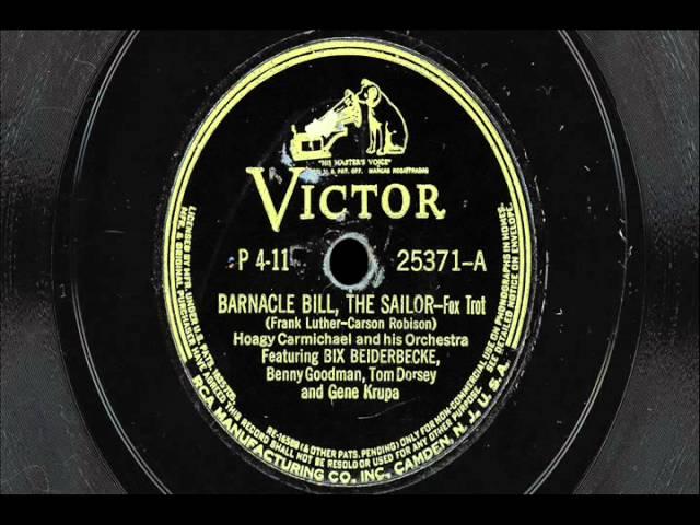 Hoagy Carmichael & His Orchestra - "Barnacle Bill, The Sailor"