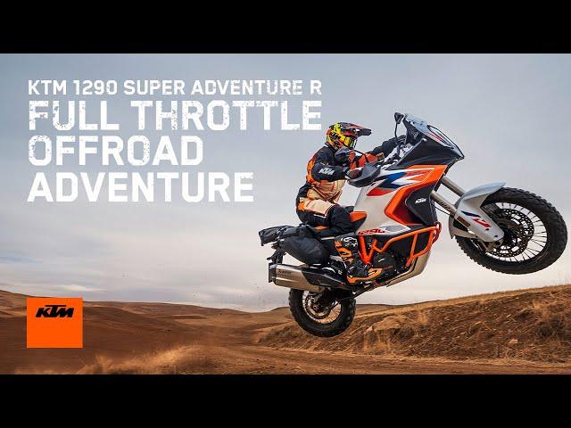 Dare to adventure at full throttle with the 2023 KTM 1290 SUPER ADVENTURE R | KTM