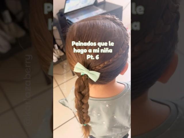 Peinado fácil para niñas Pt.6