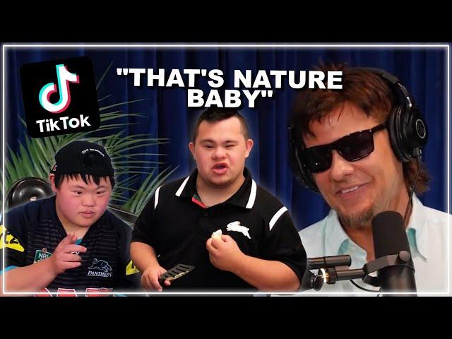 FAMOUS COMEDIAN THEO VON WATCHES OUR TIKTOKS!