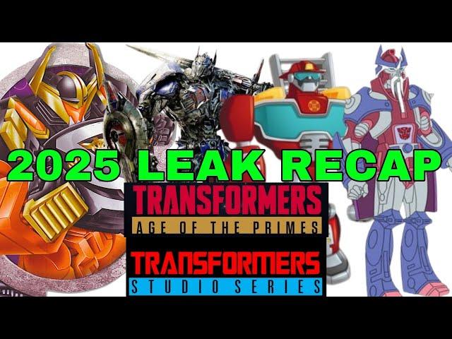 LEAKS KNOWN SO FAR For Transformers Studio Series/Age of the Primes!!!