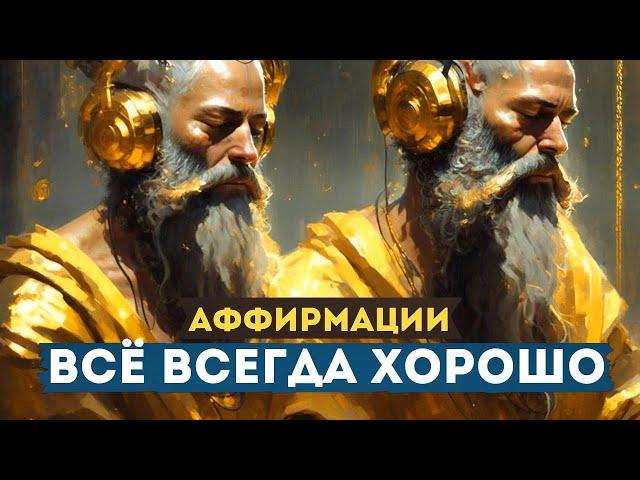 СЛУШАЙ НЕСКОЛЬКО ДНЕЙ И В ЖИЗНЬ ПРИДУТ ЧУДЕСА! АФФИРМАЦИИ! ВСЁ ВСЕГДА ХОРОШО!