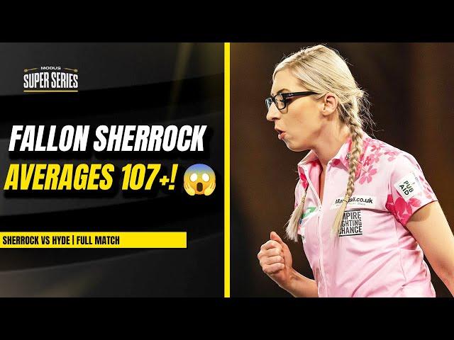 FALLON SHERROCK GOES CRAZY!!!  | Full Match 107+ Average