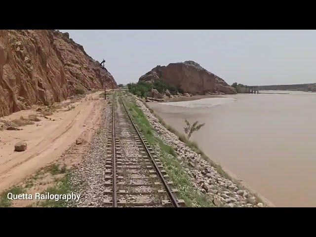 The Harnai train arrived in Sibi Natural beauty of Balochistan, Land of mountains